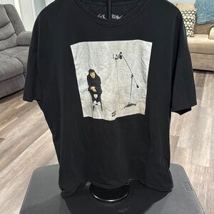 Black Graphic Short Sleeve Tee